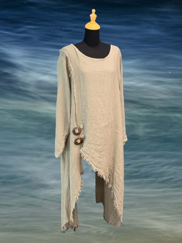 HF 6284 - HI-LOW TUNIC TOP - Image 3
